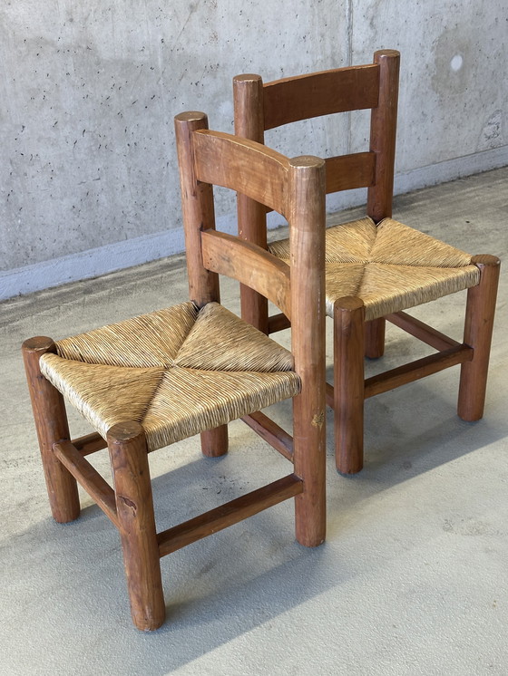 Image 1 of Satz/2 antike "Charles Dudouyt" Stühle