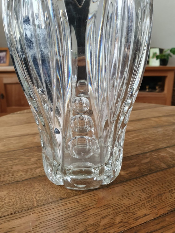 Bellissimo vaso vintage Sklo Union "Lily" – Rudolf Schröter, circa 1950 – Vasi, Glass (photo 7 of 10)
