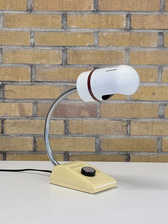 STC Space Age Bureaulamp, Hong Kong, Jaren 70 – Bureaulampen, Metal, Plastic (photo 3 of 12)