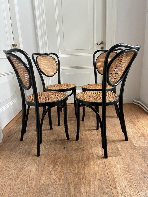 4x sillas Thonet nº 5 de ZPM Radomsko