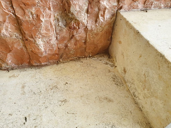 Image 1 of Vintage 1980s Magnussen Ponte coffee table in Mactan stone.