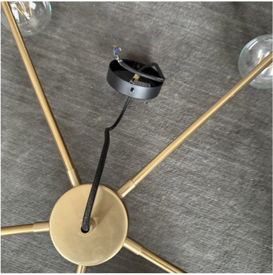 Image 1 of Lampadario in ottone Tribeca Chambers 76