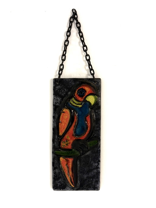 Azulejo de pared de cerámica vintage, Carstens Luxus '60