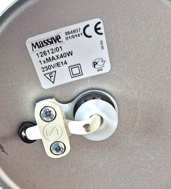 Image 1 of Mid Century Modern Cone shaped table lamp by Massive from 80's