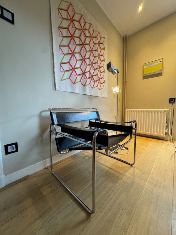 Fasem Wassily B3 Breuer – Poltrone, Pelle, Cromo (photo 3 of 9)