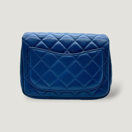 Image 1 of Chanel Square Mini Pearl Crush Bag