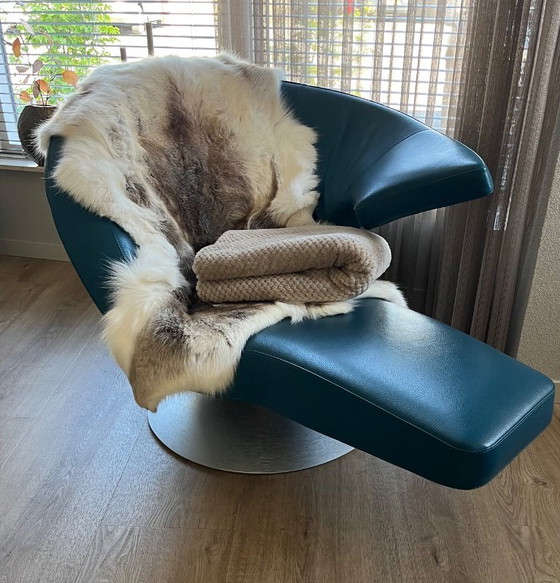 Image 1 of Leolux Parabolica ar senso Teal