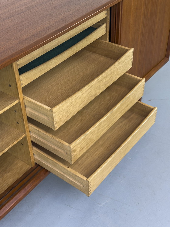 Image 1 of Danish Teak Sideboard by Henning Kjaernulf for Bruno Hansen, 1960s