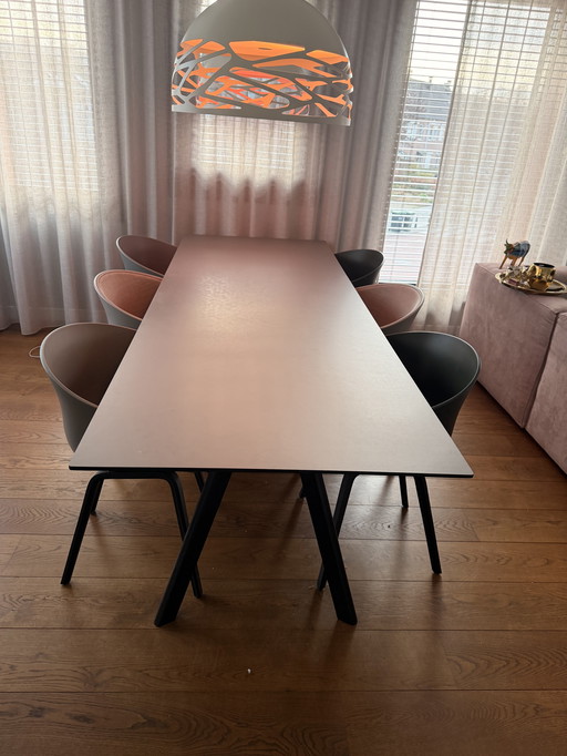 CPH30 Hay dining table Gray
