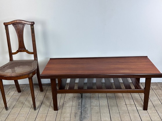 Image 1 of Table basse en teck anglaise Myer 1960