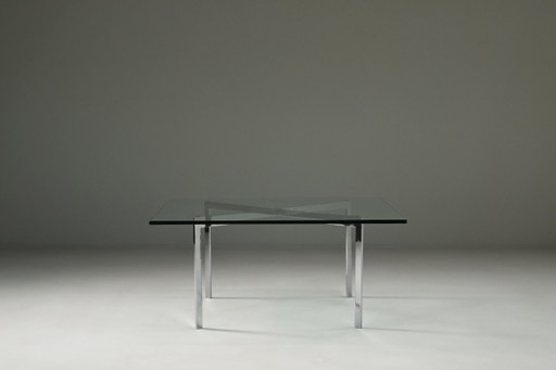 Tavolino da caffè originale Barcelona di Ludwig Mies Van Der Rohe per Knoll, anni '20, Stati Uniti. (photo 2 of 8)