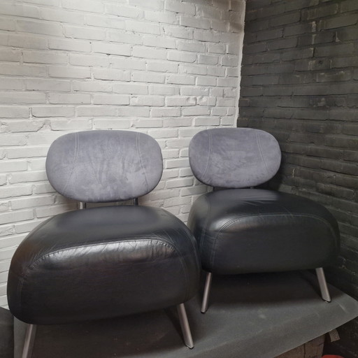 2 luxuriöse Designer-Sessel