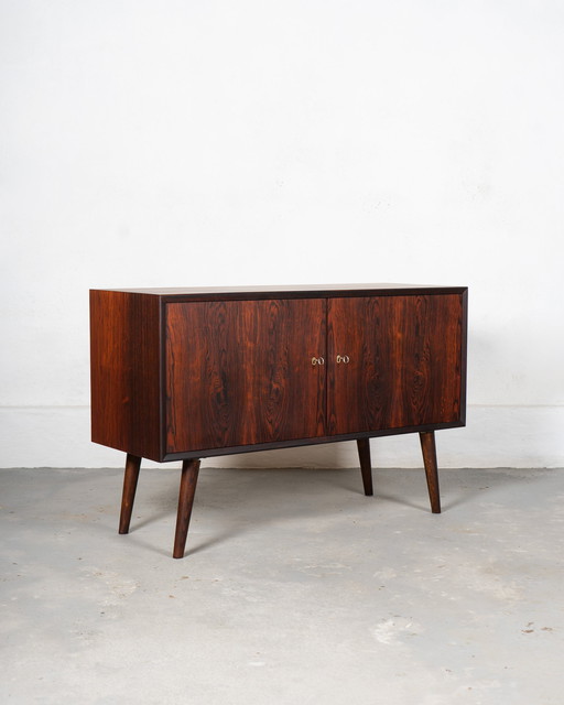 Danish Sideboard Or Buffet Made Of Rosewood, Circa 1960