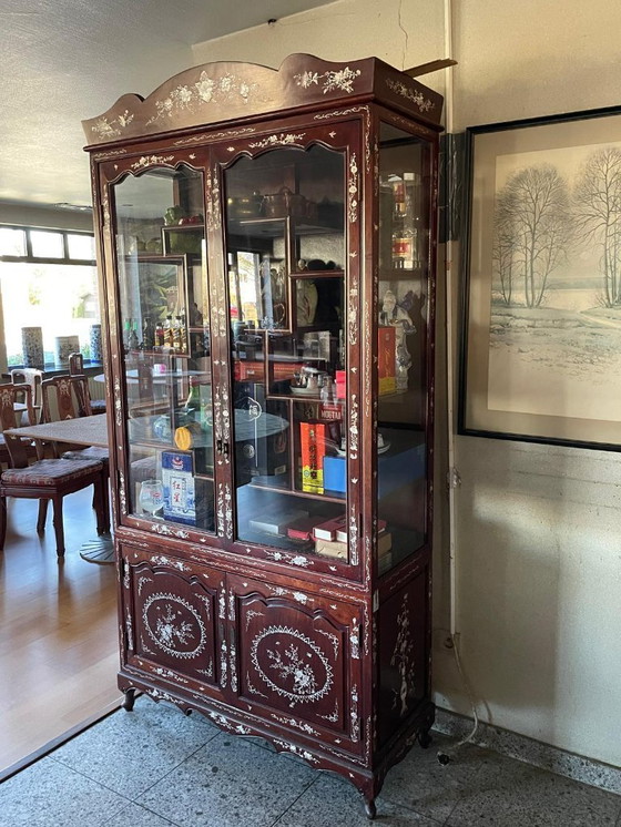 Image 1 of Vetrina cinese – palissandro massello