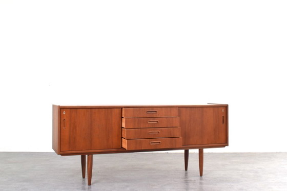 Mid-Century Danish Teak Sideboard, 1960s. – Wood (photo 6 of 15)