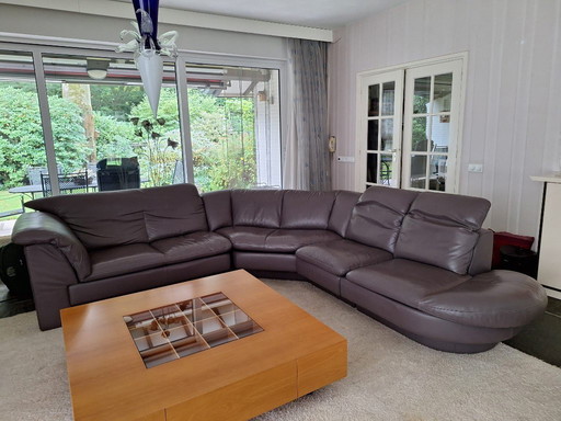 Leather Corner Sofa Swiss Seats HM - Modular