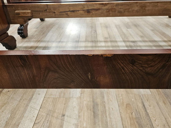 Image 1 of Coppia di letti singoli Art Decò in mogano e acero rosa, 1940