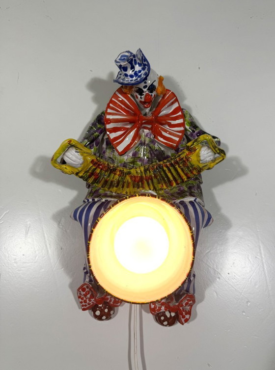 Applique in ceramica italiana Clown Anni '50 (photo 3 of 23)