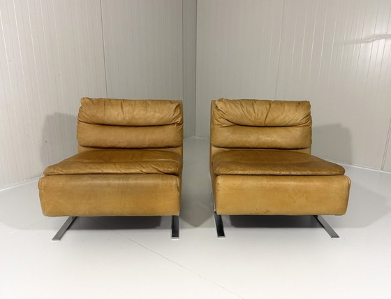 Poltrone Speciali Cromo & Pelle Anni '60 – Chrome (photo 13 of 20)