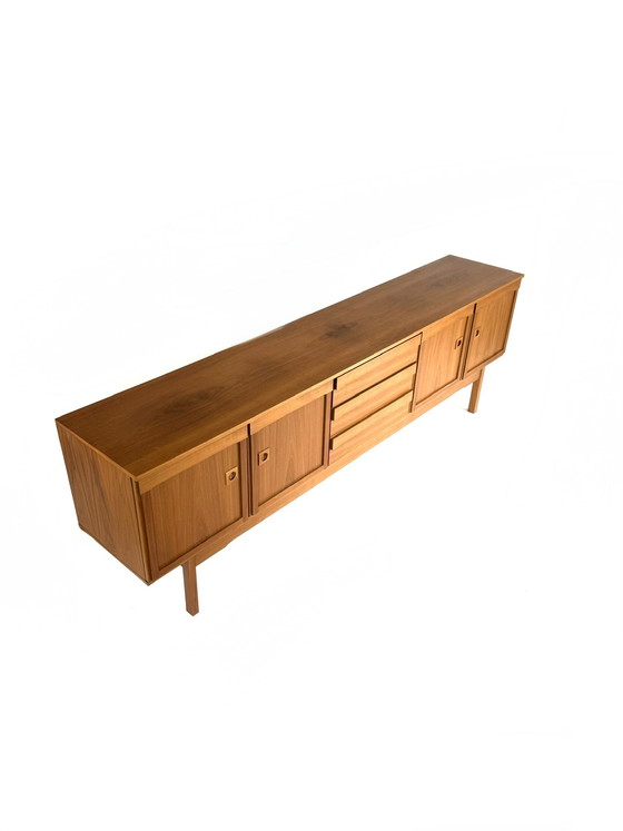 Image 1 of Vintage XL walnut sideboard, Royal Board Sweden ‘60