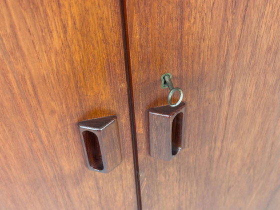 Deens dressoir in teak van Børge Mogensen voor Søborg Møbelfabrik, jaren 60 – Opbergkast, Wood (photo 3 of 21)