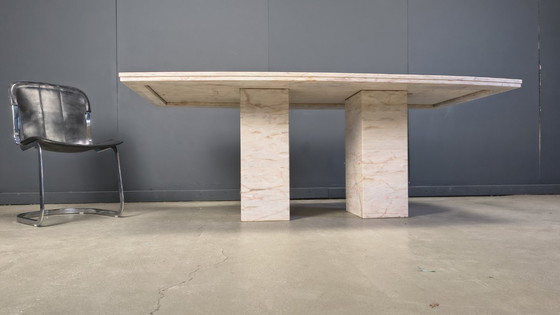 Image 1 of Vintage marble dining table, 1970s
