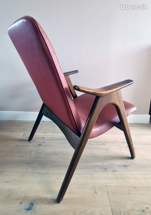 Fauteuil "Ciseaux" Louis van Teeffelen pour WéBé - Vintage 1960