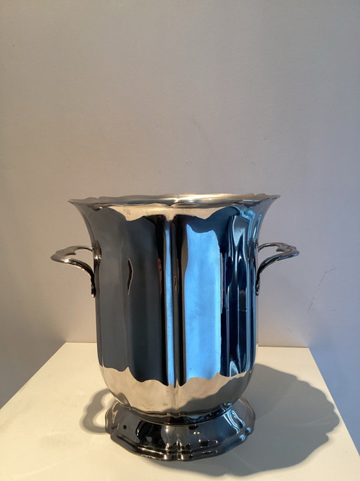 Vintage Guy Degrenne Seau à Champagne/Seau à Glace Français - Inox 18/10