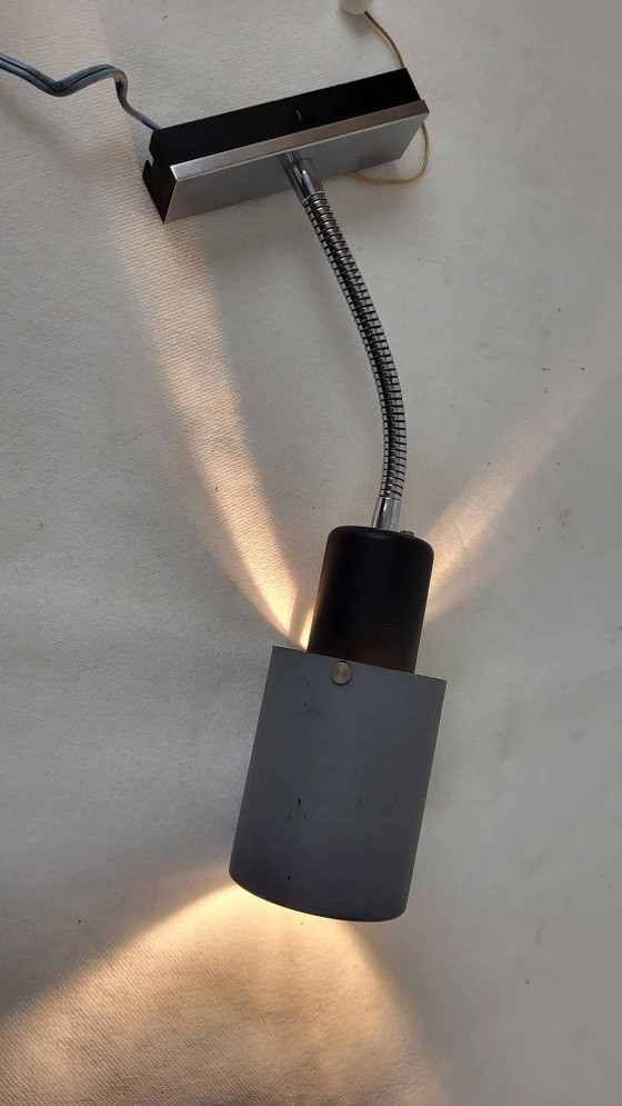 Flexible wall lamp 1960 metal – Wall lights, Vintage (photo 11 of 13)