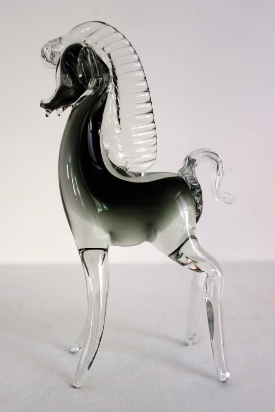 Image 1 of 2 cavalli vintage in vetro di Murano di Archimede Seguso, Italia, anni '60
