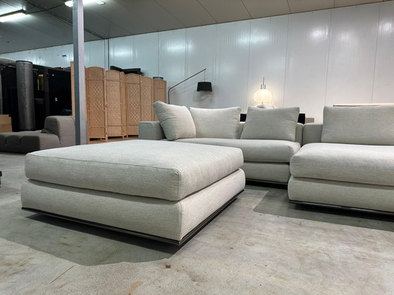 Image 1 of Newly Reupholstered Minotti Hamilton Corner Sofa