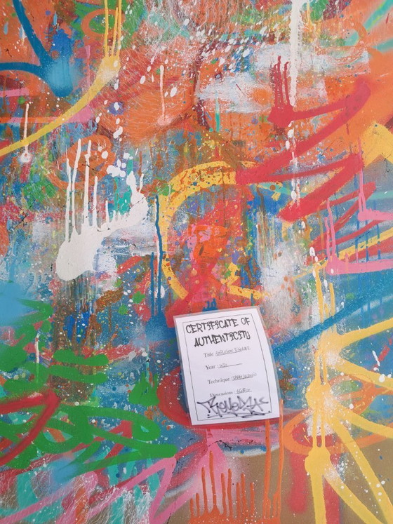 Image 1 of Matías MACHADO - Trastorno explosivo - Lienzo del artista