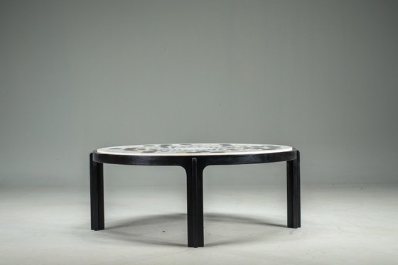 Image 1 of Tavolino vintage Ravenna in marmo di Heinz Lilienthal, anni '70