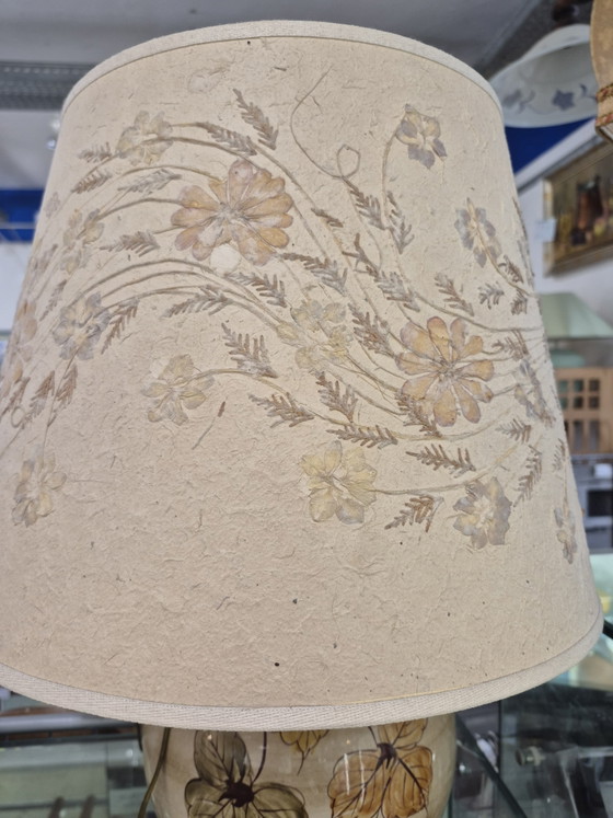 Image 1 of Lampe en céramique G. Marin – Vintage et artisanale