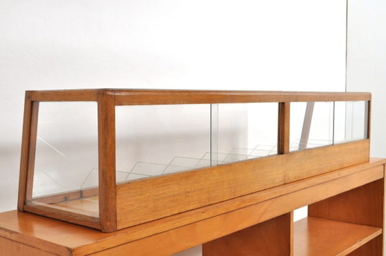 Vetrina da negozio / Vetrina da fornaio antica di Minks, anni '20 – Vetrine, Glass, Wood (photo 12 of 15)