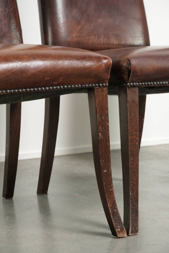 6x prachtige karaktervolle schapenleren eetkamerstoelen met de mooiste kleuren en een tijdloos design (photo 17 of 17)