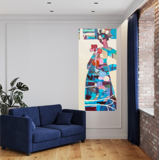 Acrylschilderij 70x150cm – Kunst, Canvas (photo 12 of 15)