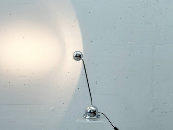 Image 1 of Space Age chrome table lamp, 1970s