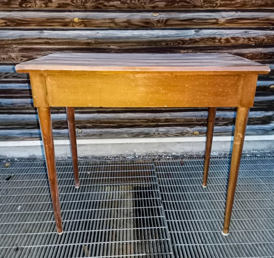 Consolle Art Déco italiana con un cassetto – Console, Legno, Art Deco (photo 8 of 10)