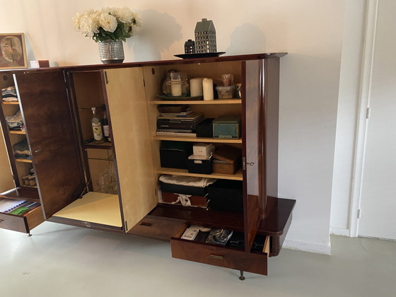 Image 1 of Italiaanse mid-century buffetkast met barmeubel 