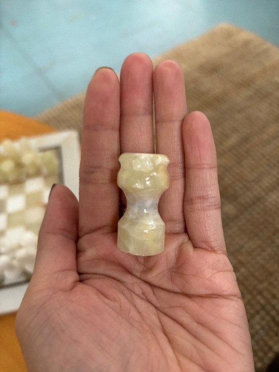 Image 1 of Unique marble chess set