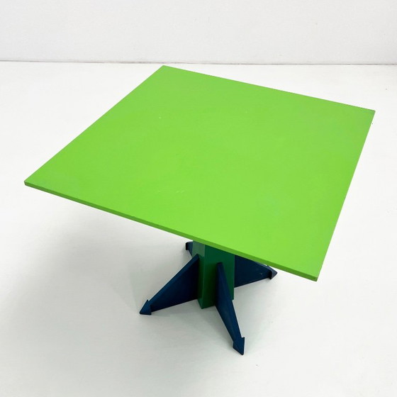 Mesa de comedor verde modelo 4310 de Anna Castelli para Kartell, década de 1980. – Mesas de comedor, Plastic (photo 3 of 11)