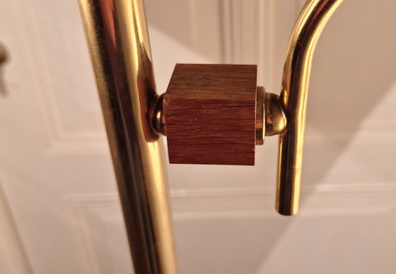 Image 1 of Lámpara de pie de madera Bony Design de los años 70