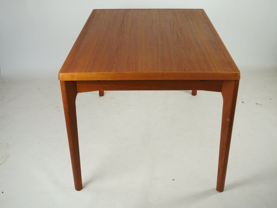 Image 1 of Teak dining table by Henning Kjærnulf for Vejle Stølefabrik, 1960s