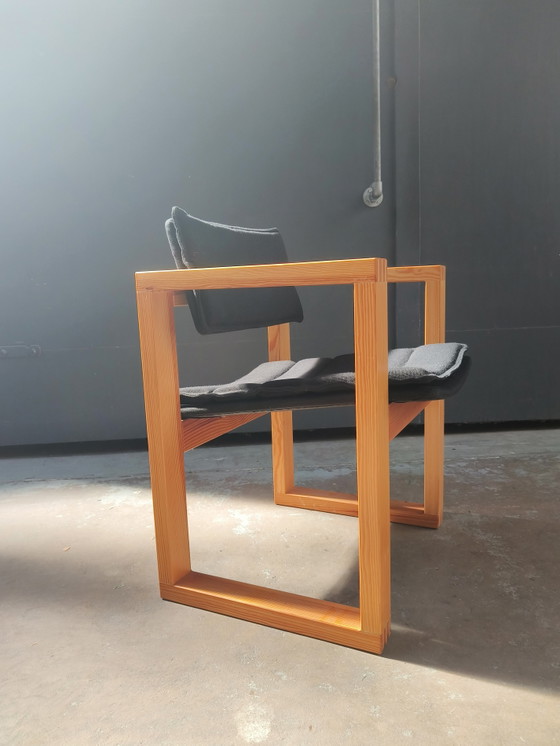 4 chaises design hollandaises Ate van Apeldoorn Hattem design vintage années 70 – Chaises de salle à manger (photo 14 of 15)