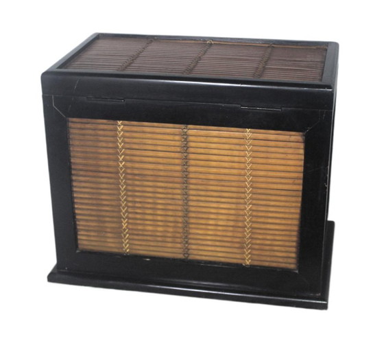 Decorative Bamboo and Wood Trunk – Storage cabinet (photo 3 of 7)