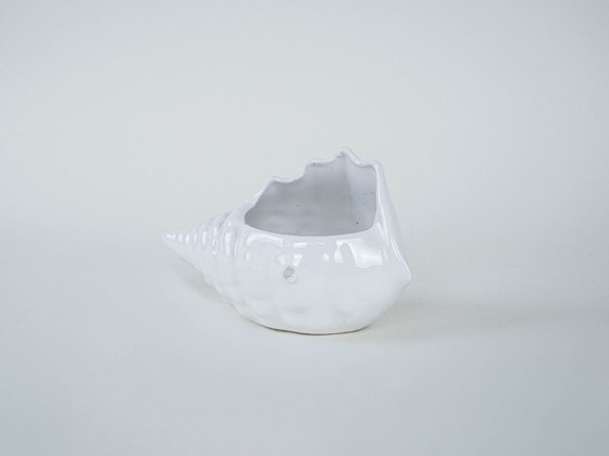 Image 1 of Coquillage en céramique, design italien, années 1970, fabriqué en Italie
