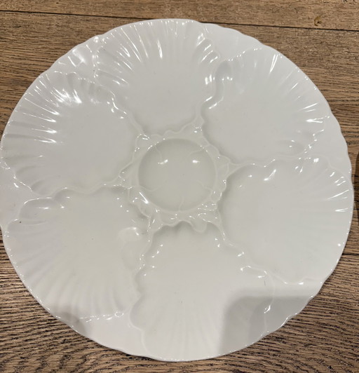 4 Vintage Austernteller - Bareuther Waldsassen Bayern