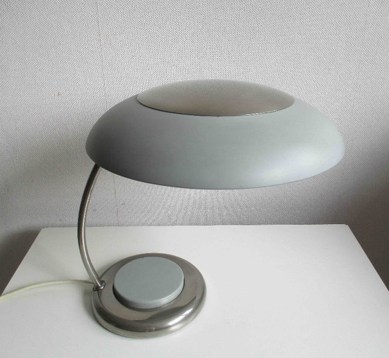 Lampada da tavolo-scrivania vintage VEB Leuchtenbau – Lampade da tavolo, Metallo (photo 4 of 13)