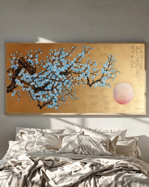 Sakura J543 - Großes Original Gemälde